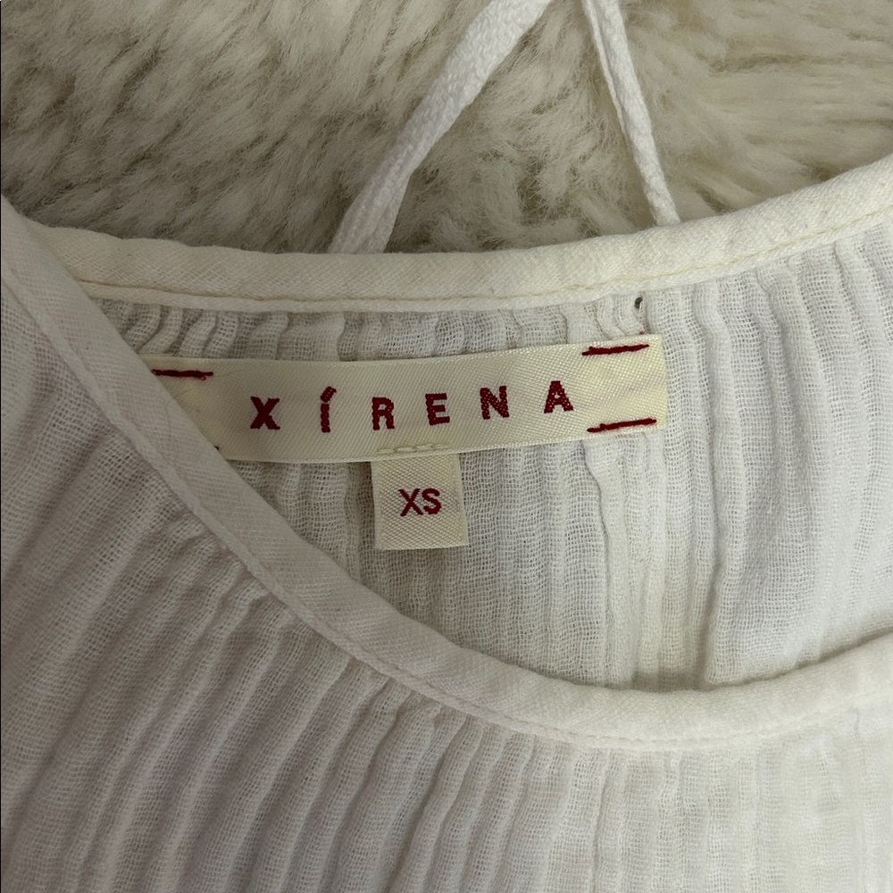 Xirena Kellyn White Gauze Maxi Dress - Picture 7 of 8
